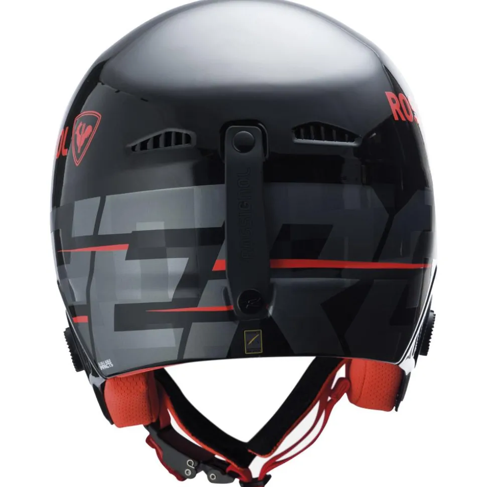 Casque Rossignol Hero Giant Impacts Fis + Chinguard Black