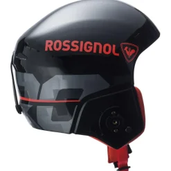 Casque Rossignol Hero Giant Impacts Fis + Chinguard Black