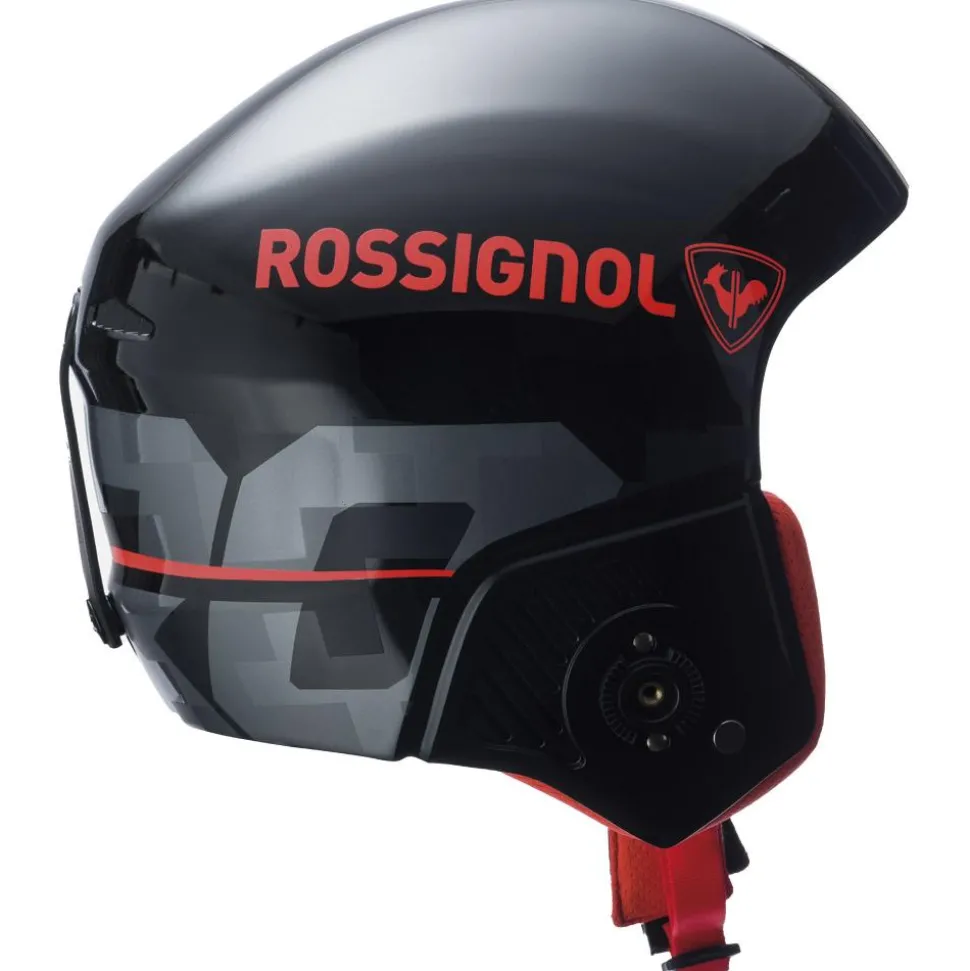 Casque Rossignol Hero Giant Impacts Fis + Chinguard Black