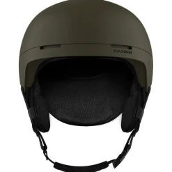 Casque Salomon Brigade Mips Olive Night
