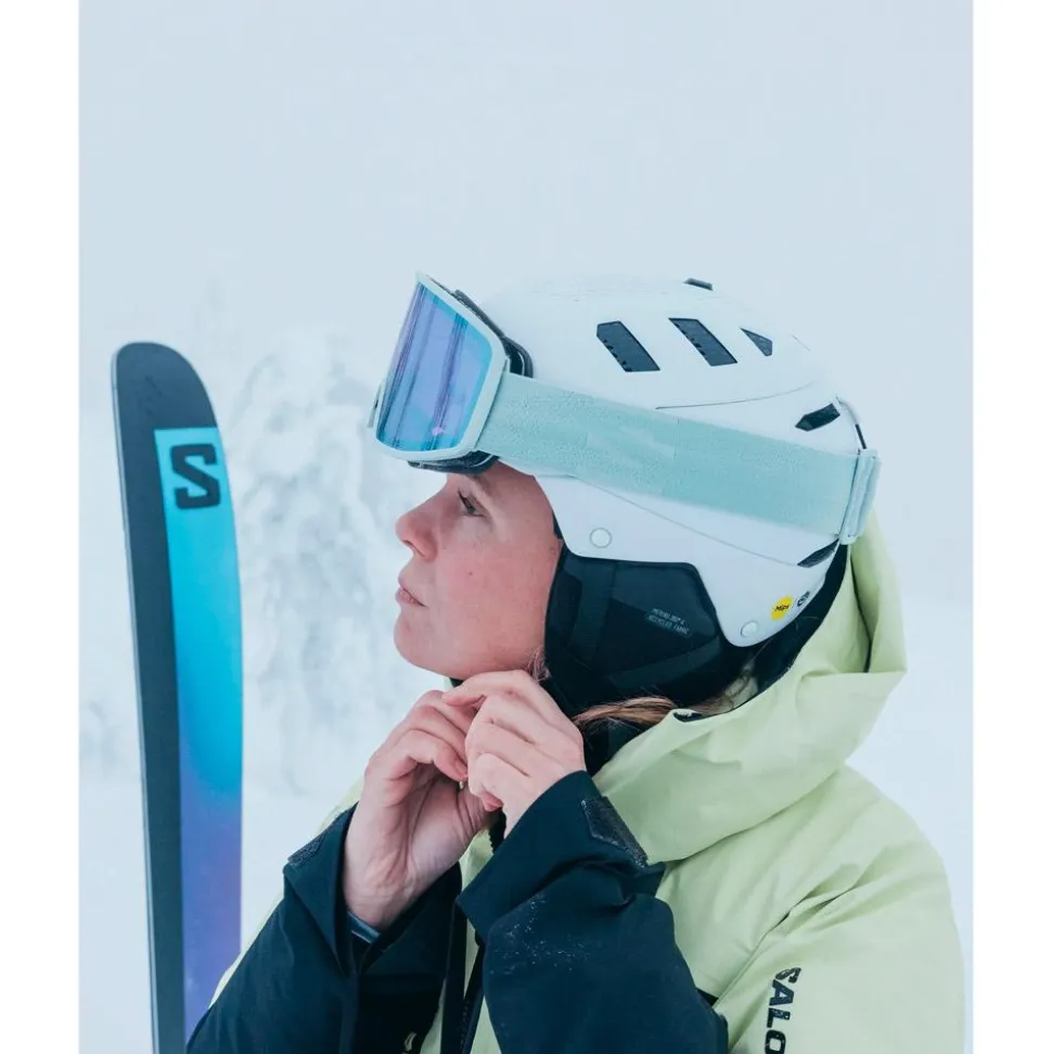 Casque Salomon Husk Prime Mips White