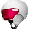 Casque visière Atomic Revent Gt Amid Visor Hd White Leather Red