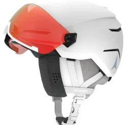 Casque visière Atomic Savor Visor Photo White Heather Red