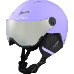 Casque visière Cairn Android Visor Junior Mat Lilac