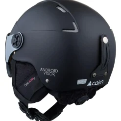Casque visière Cairn Android Visor Junior Mat Black