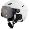 Casque visière Cairn Electron Visor Mat White