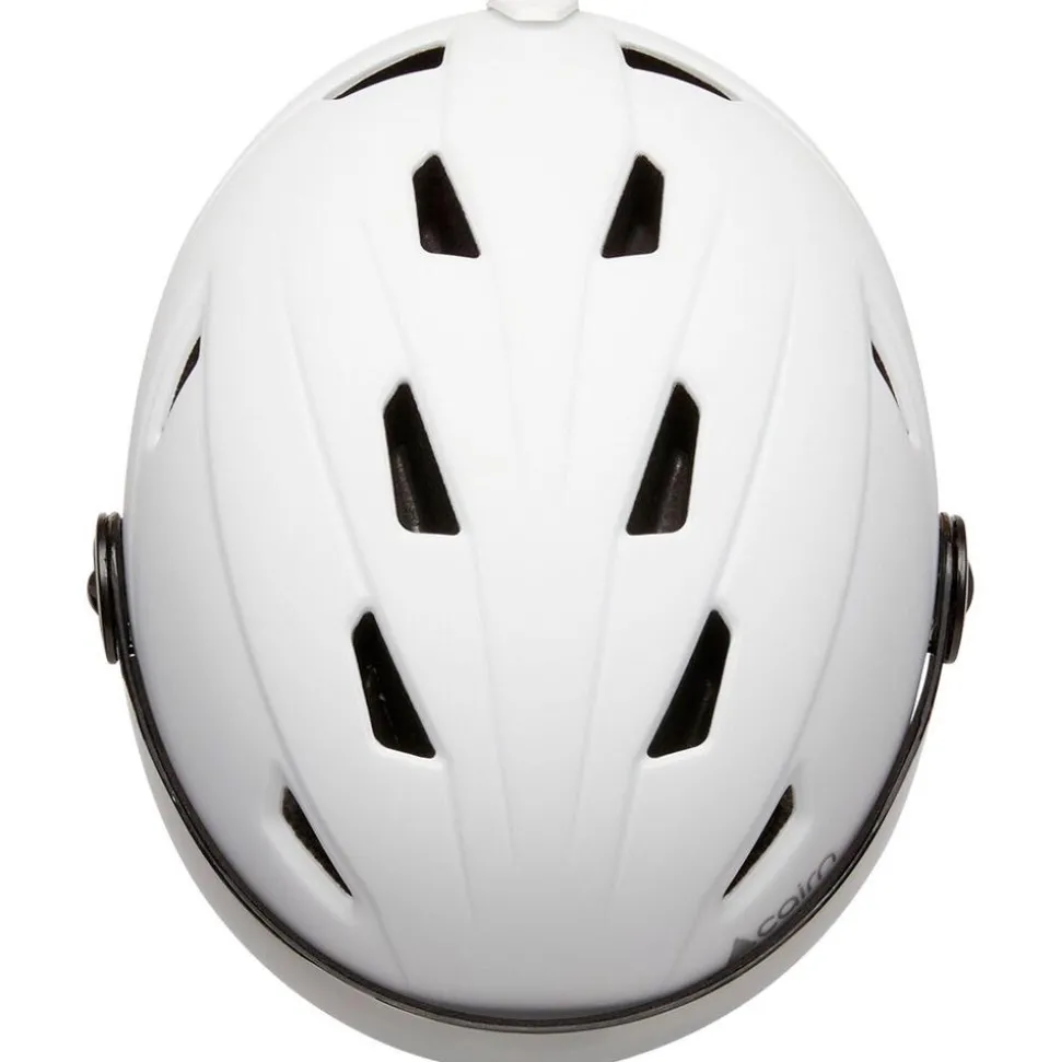 Casque visière Cairn Electron Visor Mat White