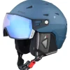 Casque visière Cairn Shuffle S-Visor Evolight Nxt Mat Vintage Blue