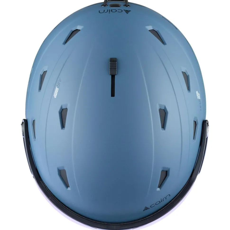 Casque visière Cairn Shuffle S-Visor Evolight Nxt Mat Vintage Blue