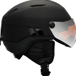 Casque visière Rossignol Fit Visor Impacts Black Orange Silver Mirror