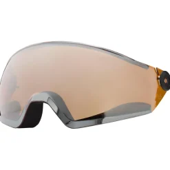 Casque visière Rossignol Fit Visor Impacts Black Orange Silver Mirror