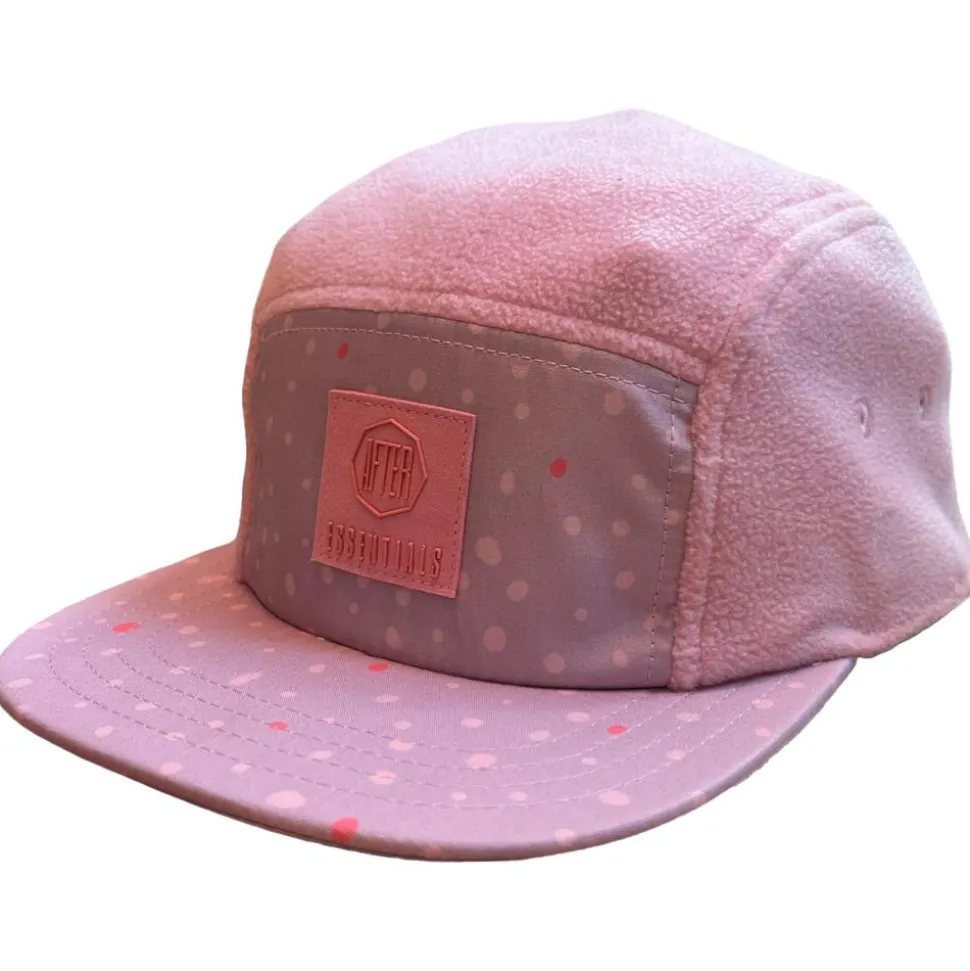 Casquette After Essentials Fleeced 5 Panels Cap Coral