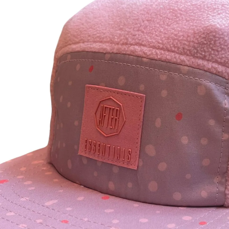 Casquette After Essentials Fleeced 5 Panels Cap Coral