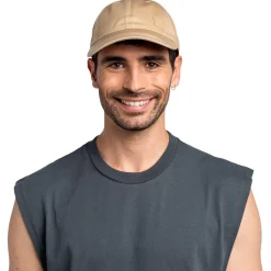 Casquette Buff Essential Baseball Cap Solid Sand