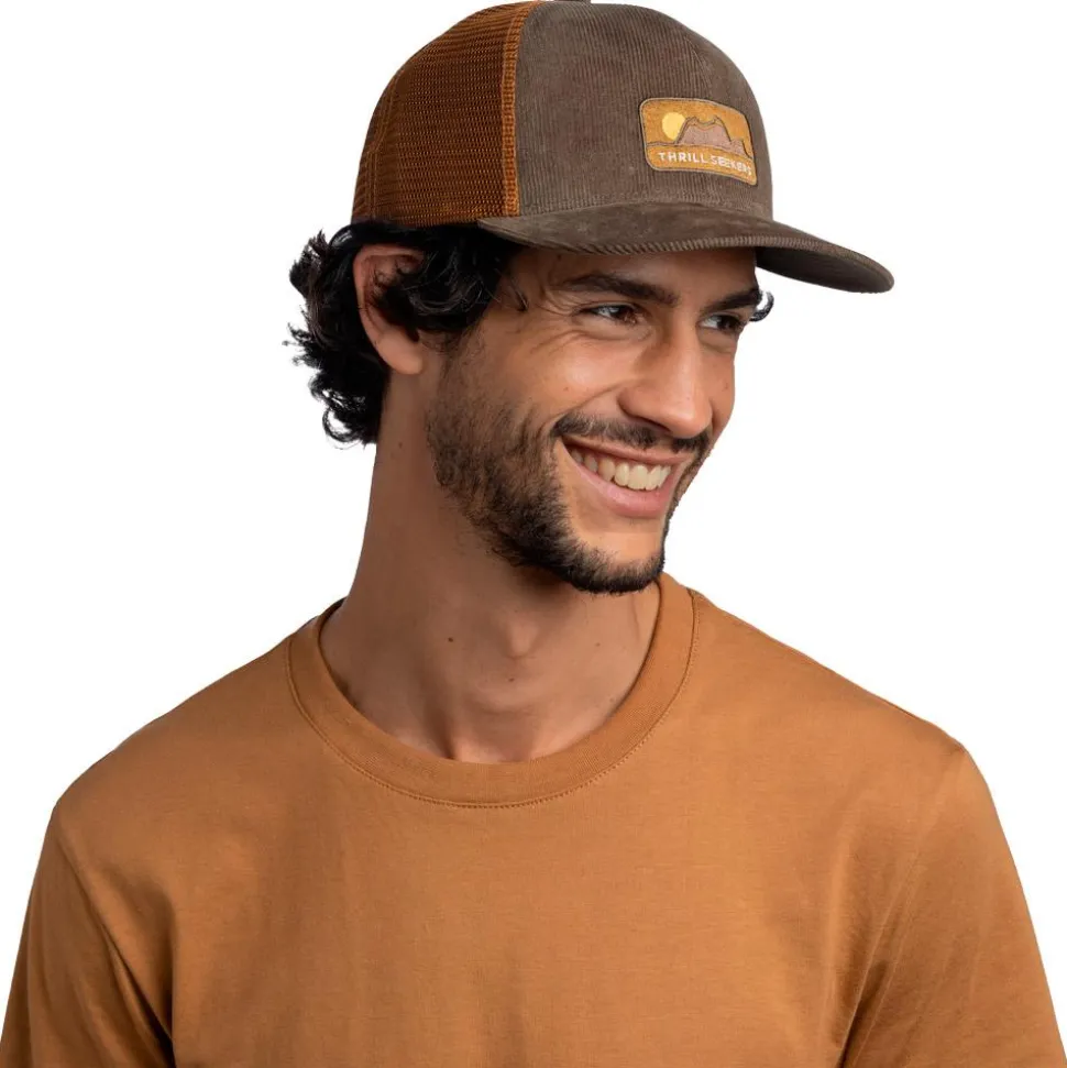 Casquette Buff Explore Trucker Cap Rhoes Brown