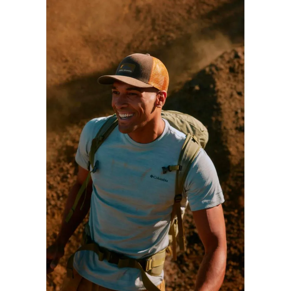 Casquette Buff Explore Trucker Cap Rhoes Brown