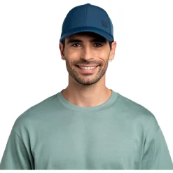 Casquette Buff Summit Cap Solid Night Blue
