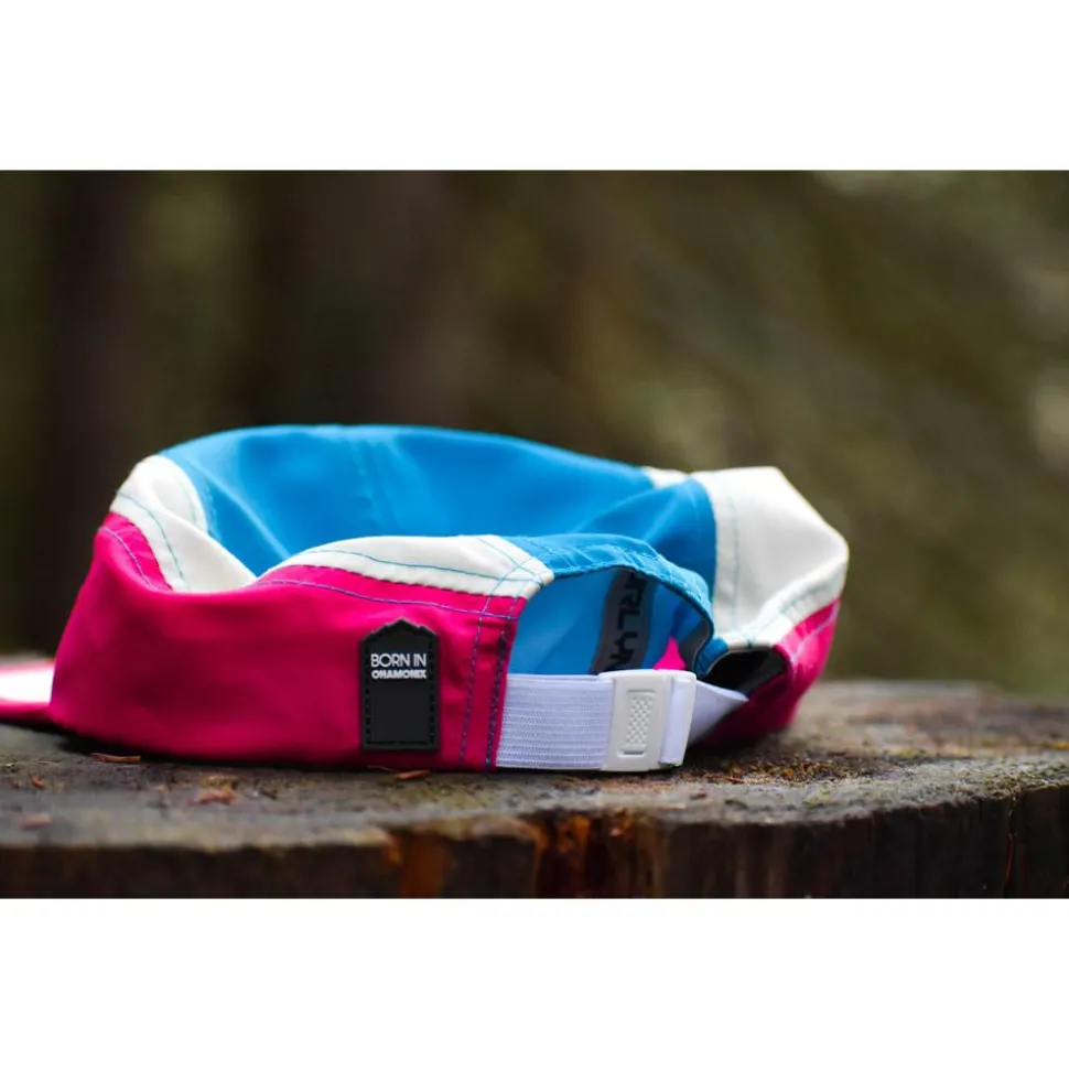Casquette Curlynak 5 Pans Blue Pink