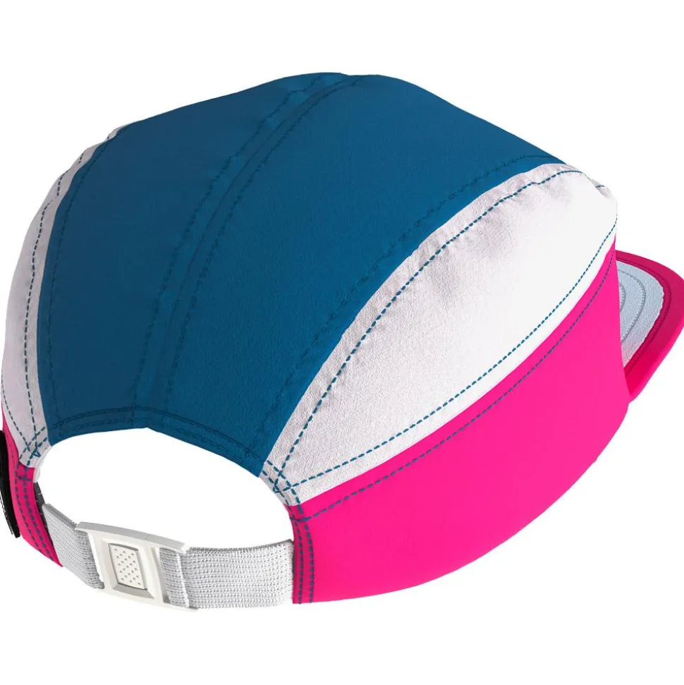 Casquette Curlynak 5 Pans Blue Pink