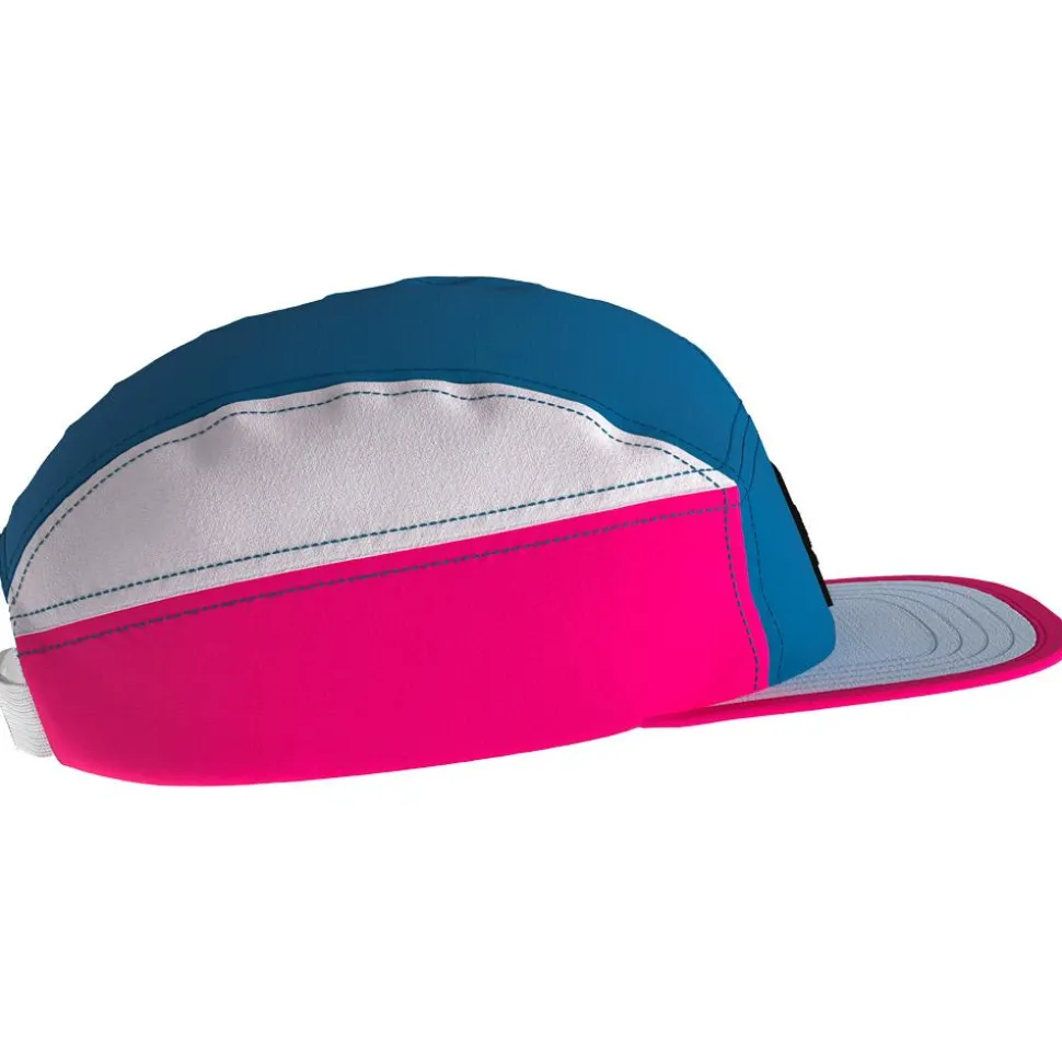 Casquette Curlynak 5 Pans Blue Pink