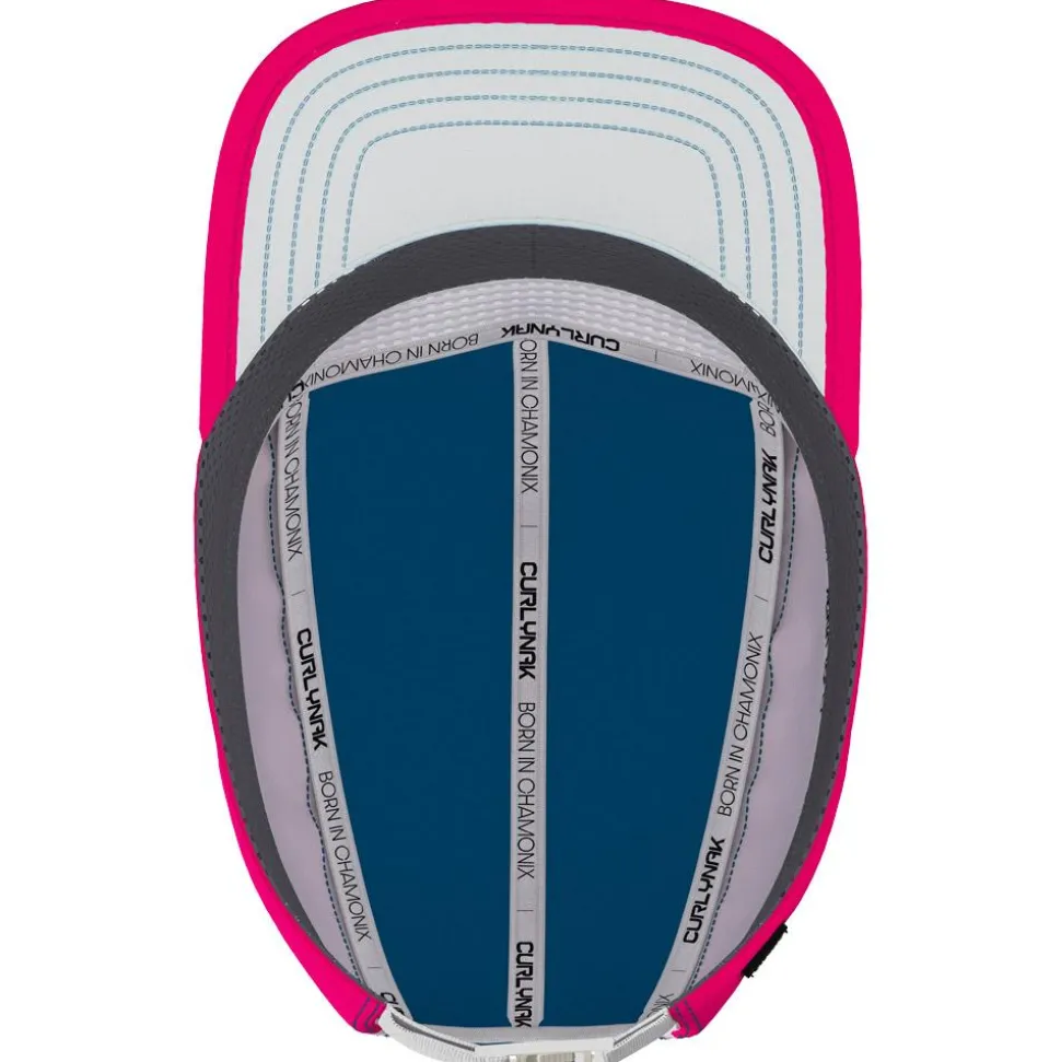 Casquette Curlynak 5 Pans Blue Pink