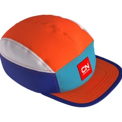 Casquette Curlynak 5 Pans Orange Blue