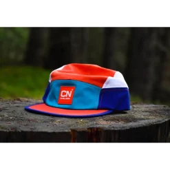 Casquette Curlynak 5 Pans Orange Blue