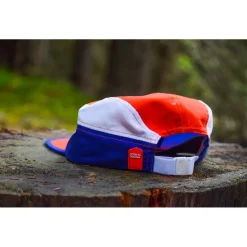 Casquette Curlynak 5 Pans Orange Blue