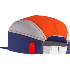 Casquette Curlynak 5 Pans Orange Blue