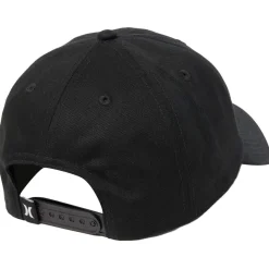 Casquette Hurley Women Mom Iconic Hat Black White