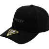 Casquette Oakley 6 Panel Stretch Metallic Hat Blackout