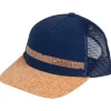Casquette Oxsitis Cork Trucker Blue Cork