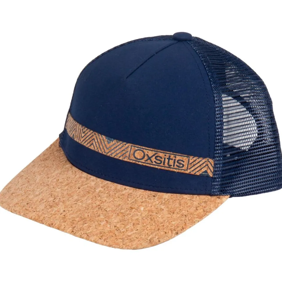 Casquette Oxsitis Cork Trucker Blue Cork