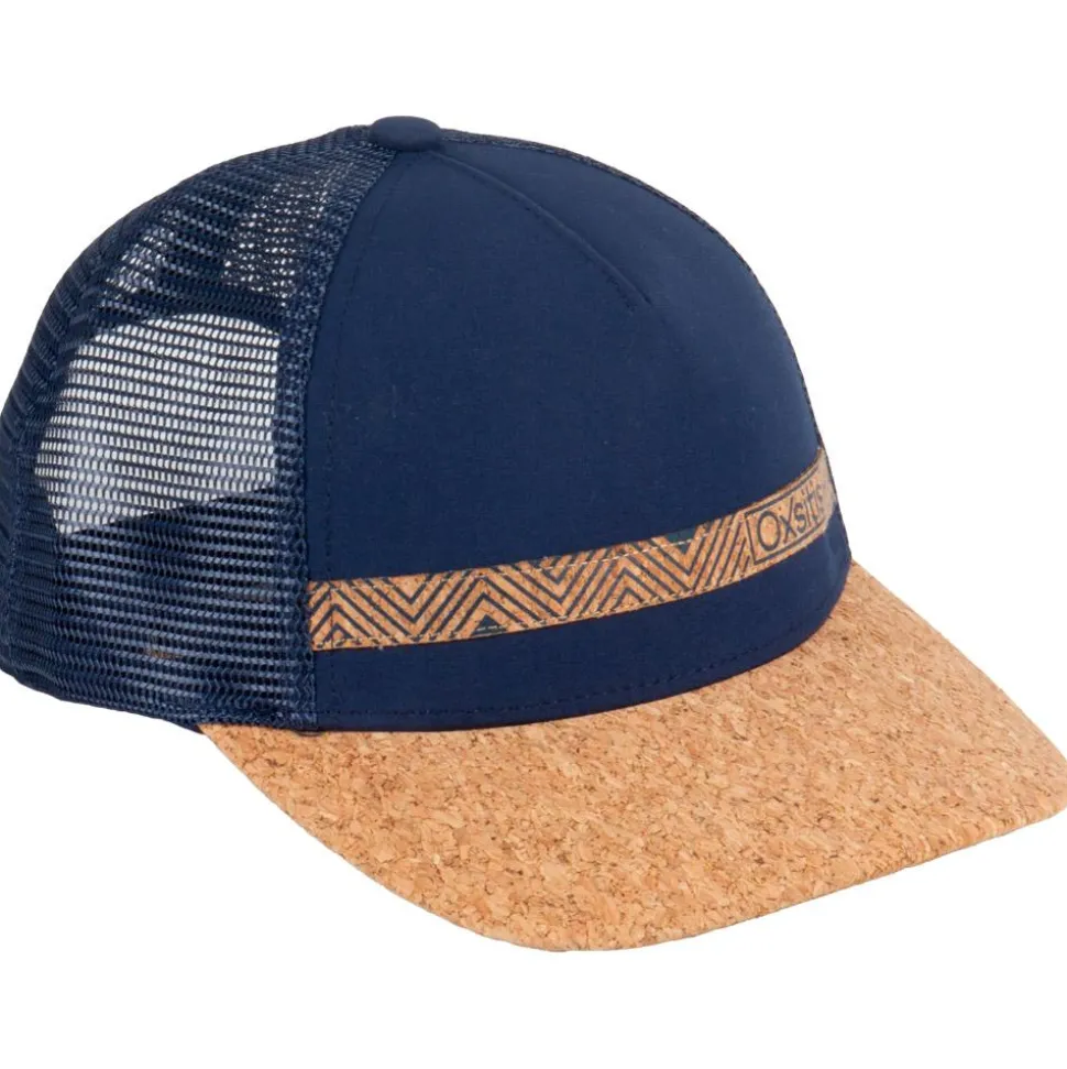 Casquette Oxsitis Cork Trucker Blue Cork