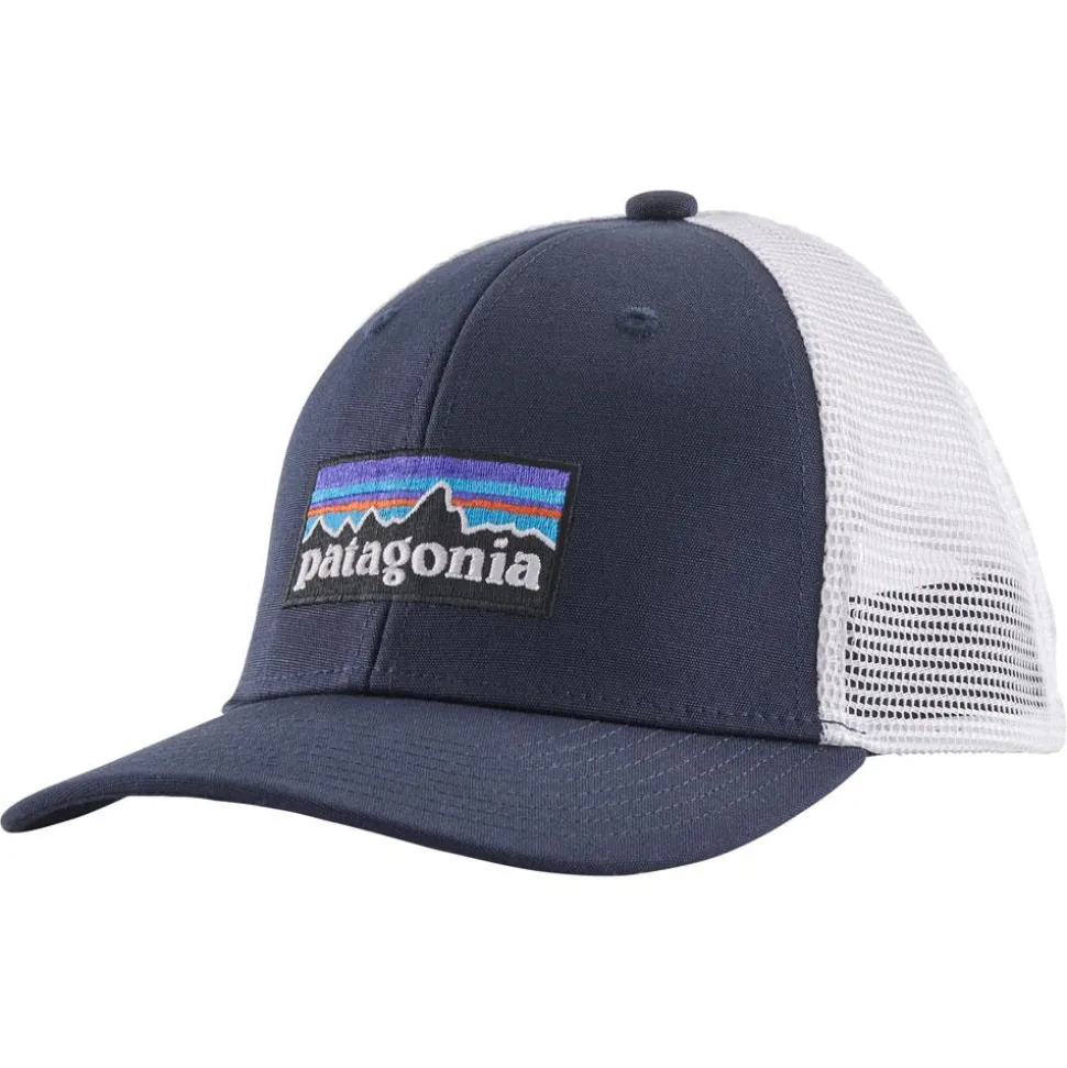 Casquette Patagonia Kid's Trucker Hat P-6 Logo Navy Blue