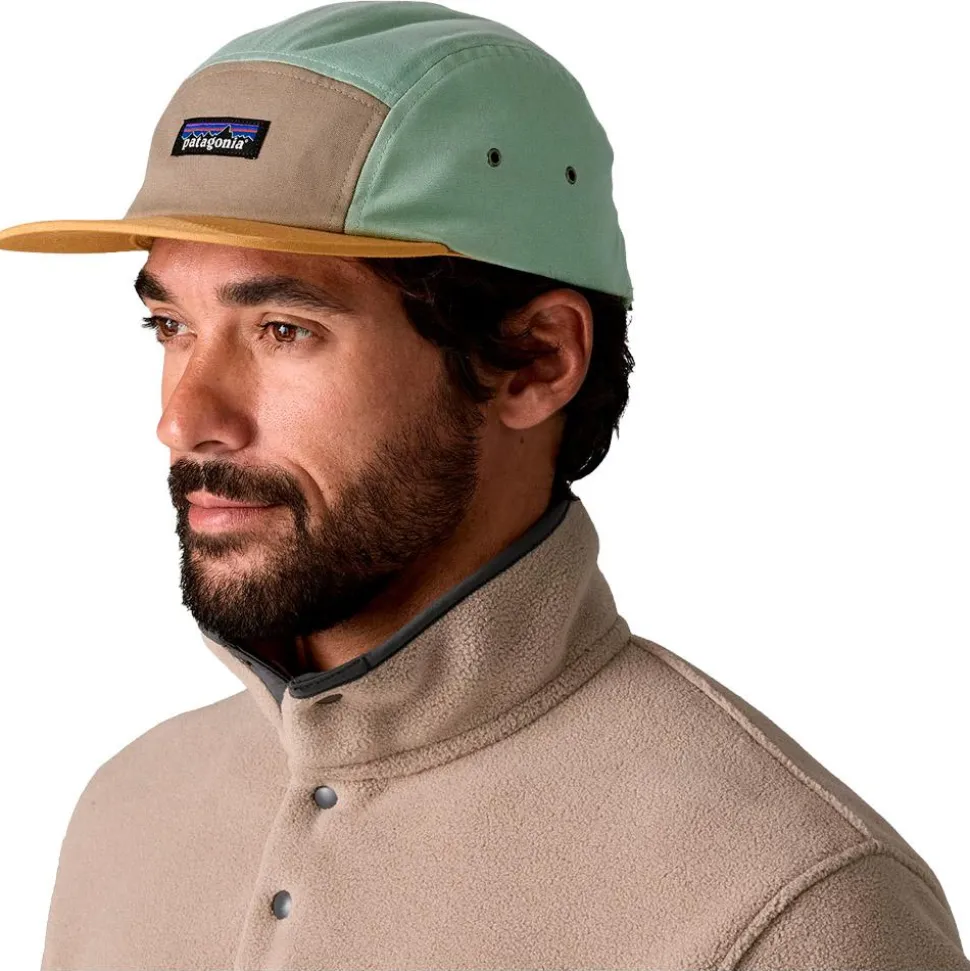 Casquette Patagonia P-6 Label Maclure Hat Ellwood Green