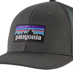 Casquette Patagonia P-6 Logo Trucker Hat Forge Grey