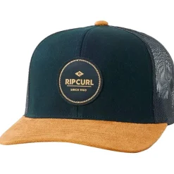 Casquette Rip Curl Routine Curve Trucker Black Tan
