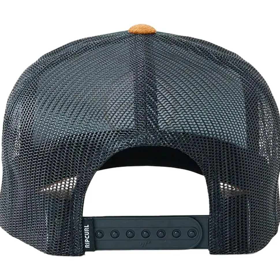Casquette Rip Curl Routine Curve Trucker Black Tan