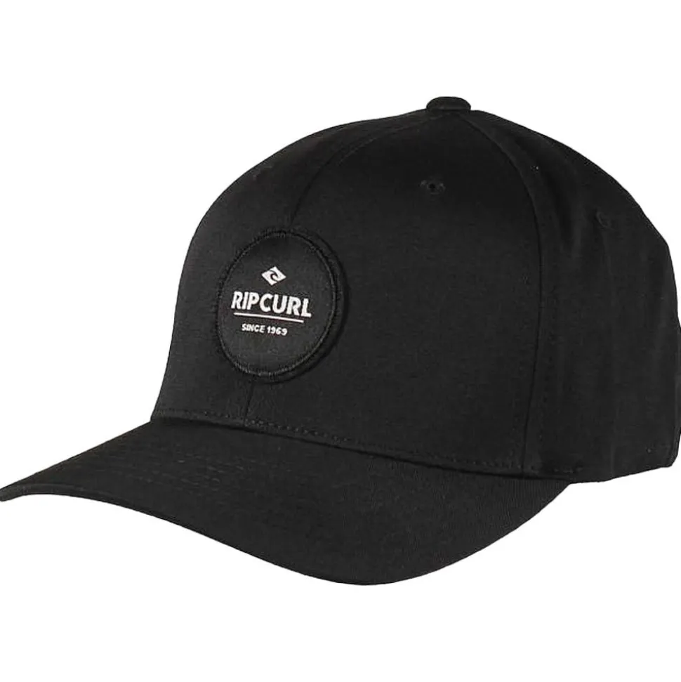 Casquette Rip Curl Routine Flexfit Cap Black Marle