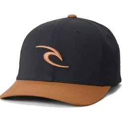 Casquette Rip Curl Tepan 2.0 Flexfit Cap Black Tan