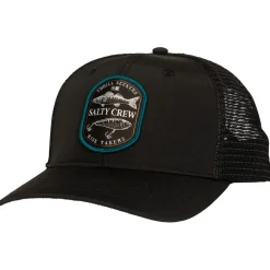 Casquette Salty Crew Baited Retro Trucker Black