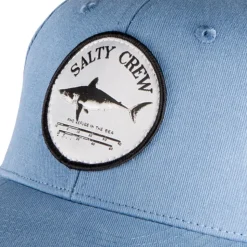Casquette Salty Crew Bruce Boys 6 Panel Pilot Blue