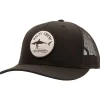 Casquette Salty Crew Bruce Retro Trucker Black