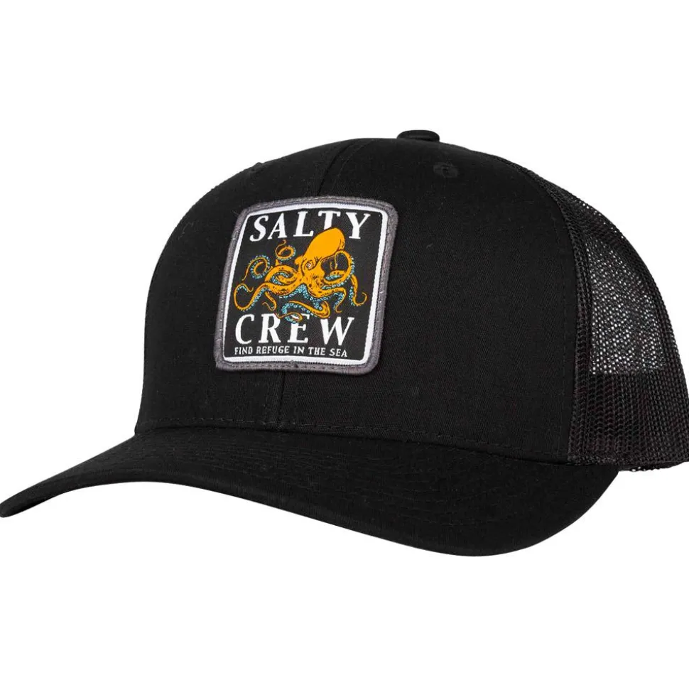 Casquette Salty Crew Ink Slinger Retro Trucker Black
