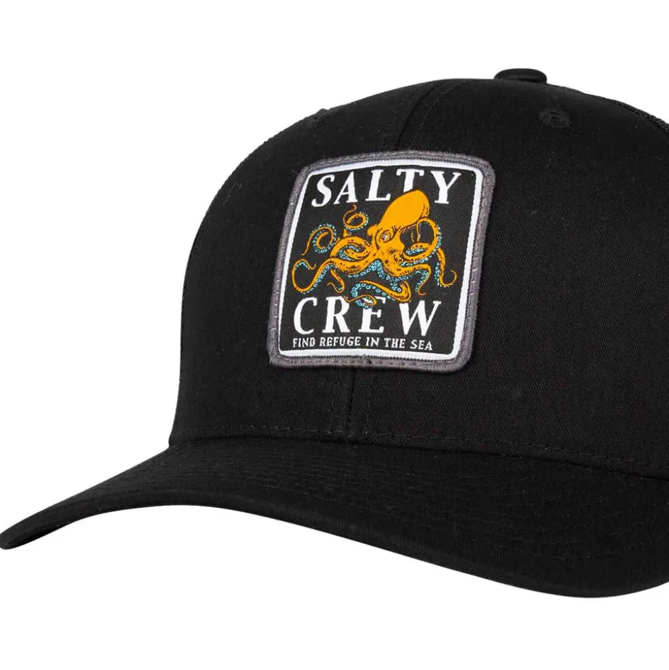 Casquette Salty Crew Ink Slinger Retro Trucker Black