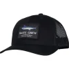 Casquette Salty Crew Marlin Mount Retro Trucker Black