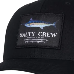 Casquette Salty Crew Marlin Mount Retro Trucker Black
