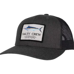 Casquette Salty Crew Marlin Mount Retro Trucker Dark Heather Grey