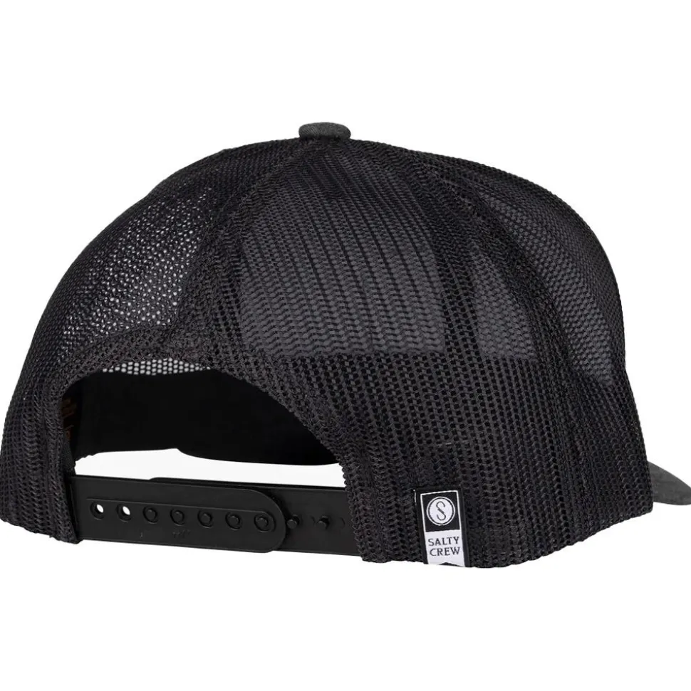 Casquette Salty Crew Marlin Mount Retro Trucker Dark Heather Grey